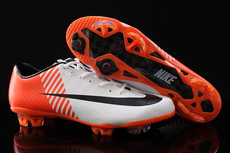 Nike Mercurial Vapor Superfly II Elite FG Word Cup White Orange black