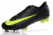 Mercurial Vapor Superfly III FG Safari Football boot black blue (2)